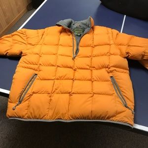 Eddie Bauer pullover down coat